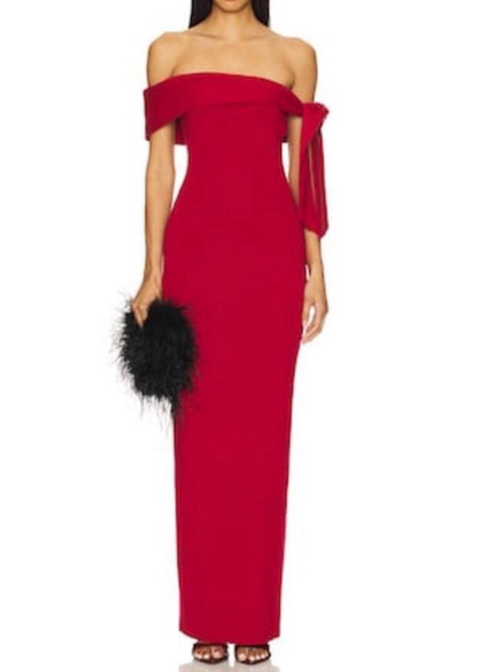 SNDYS x REVOLVE Jaymes Maxi Dress in Deep Red